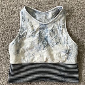 Lululemon High Neck Longline Sports Bra